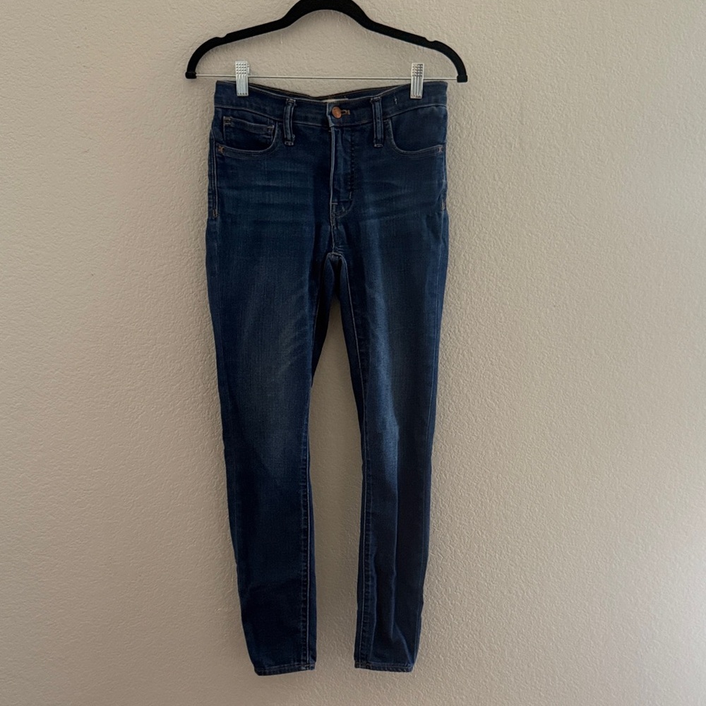Madewell Dark Blue Skinny Jeans